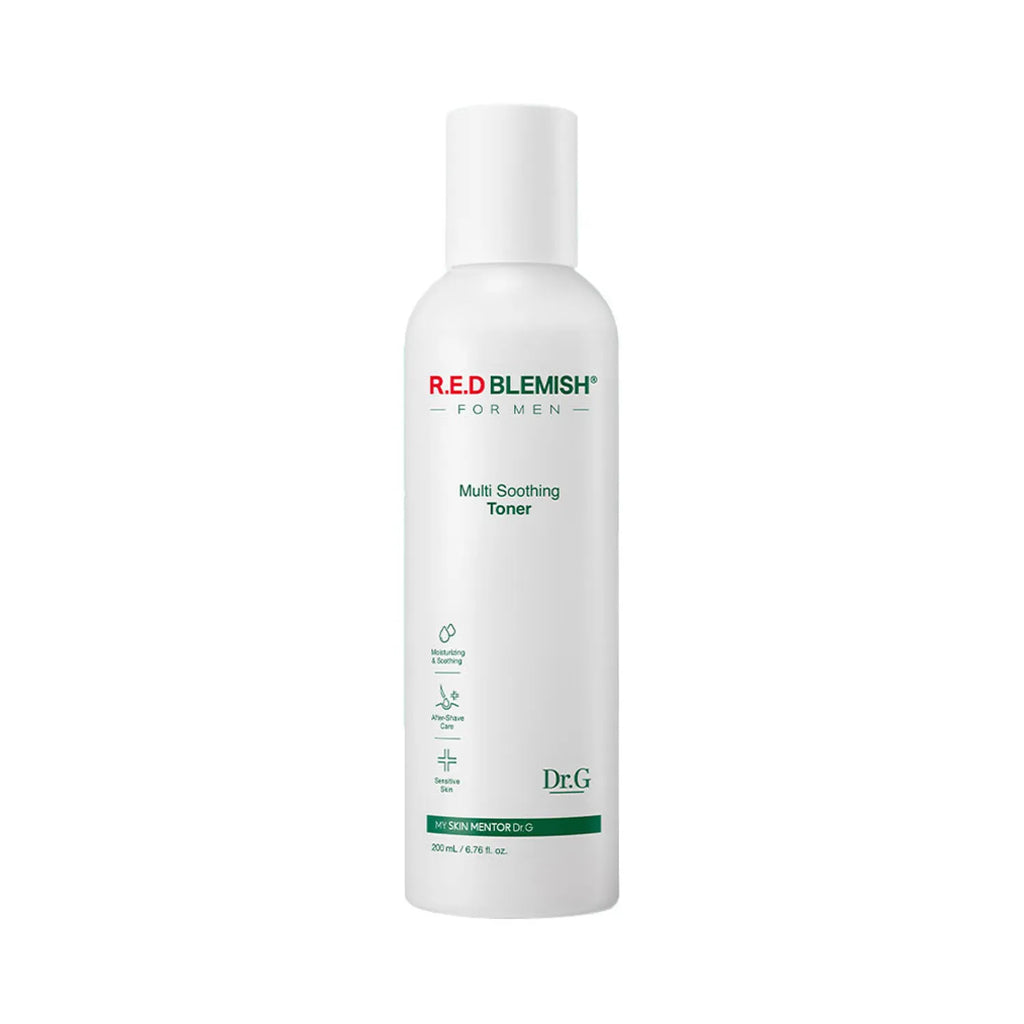 Dr.G Red Blemish For Men Multi Soothing Toner 200ml Set (+Wrinkle All In One 30ml)