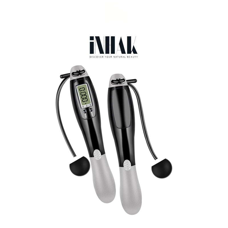 [100% Original] Inhak Cordless Jump Rope, Smart Wireless Skipping Rope, Cardio Workout Jumping Rope