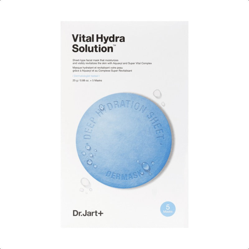 Dr.Jart+ Dermask Water Jet Vital Hydra Solution Face Mask 5 Sheets