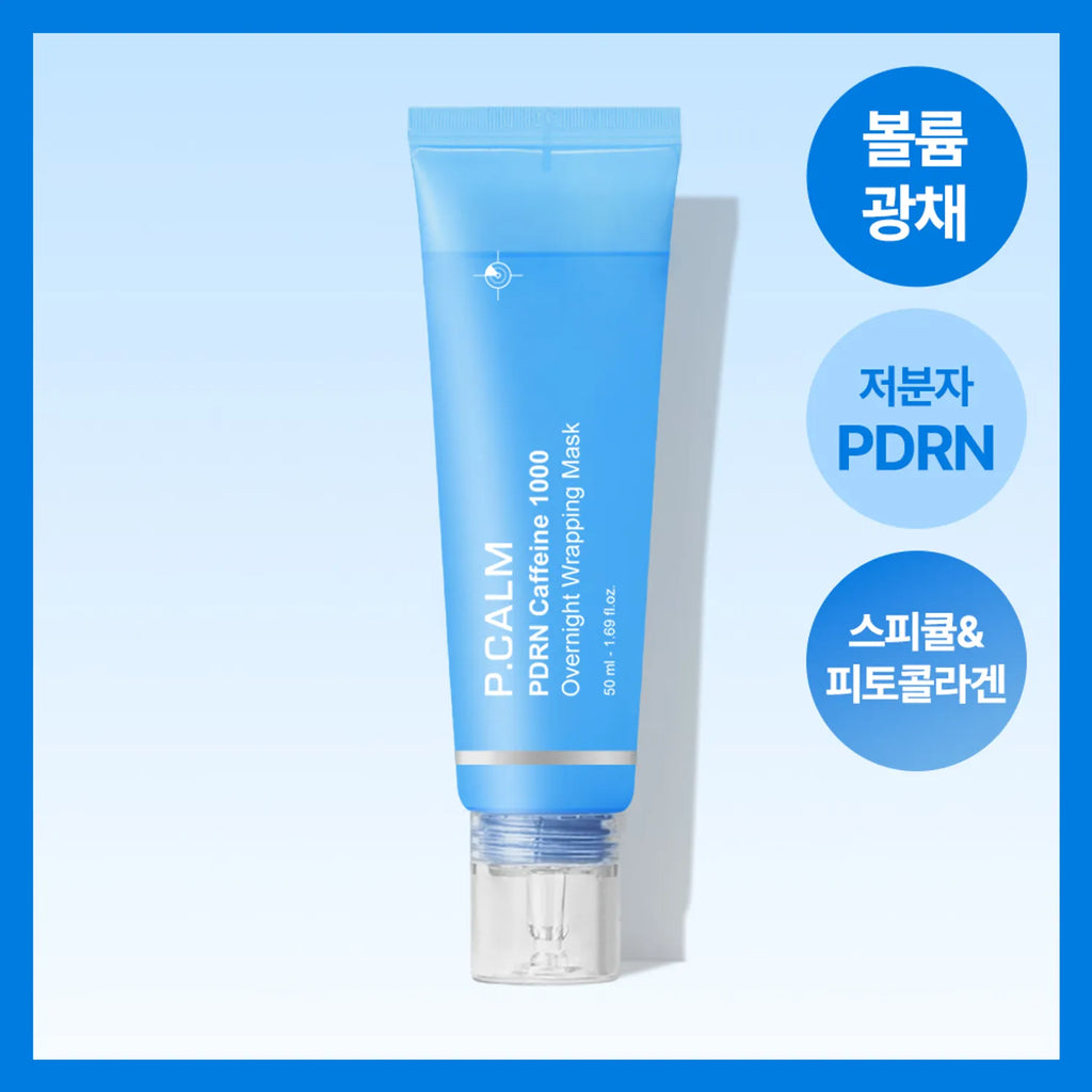P.CALM PDRN Caffeine 1000 Overnight Wrapping Mask 50ml