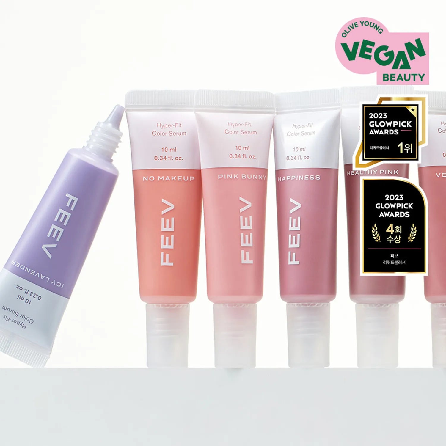 FEEV Hyper-Fit Color Serum Mini 10ml (7 Colors)