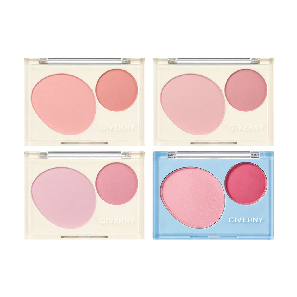 Giverny Fluffy Dual Blusher 4 Colors