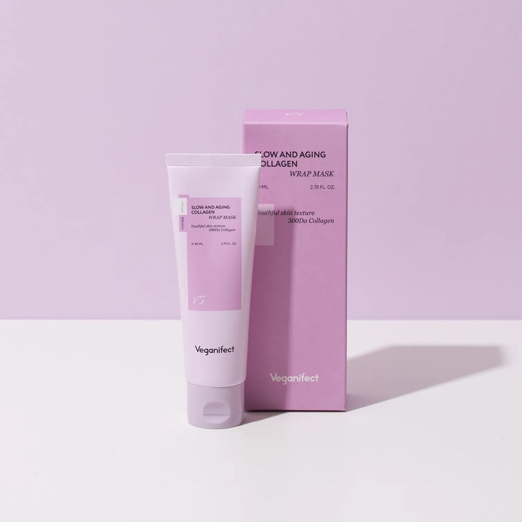 veganifect. Slow And Aging Collagen Wrap Mask 80ml