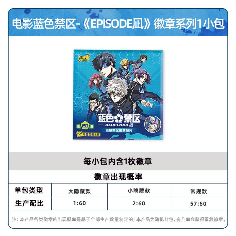 Blue Lock | EPISODE Nagi Series Badge Blind Box