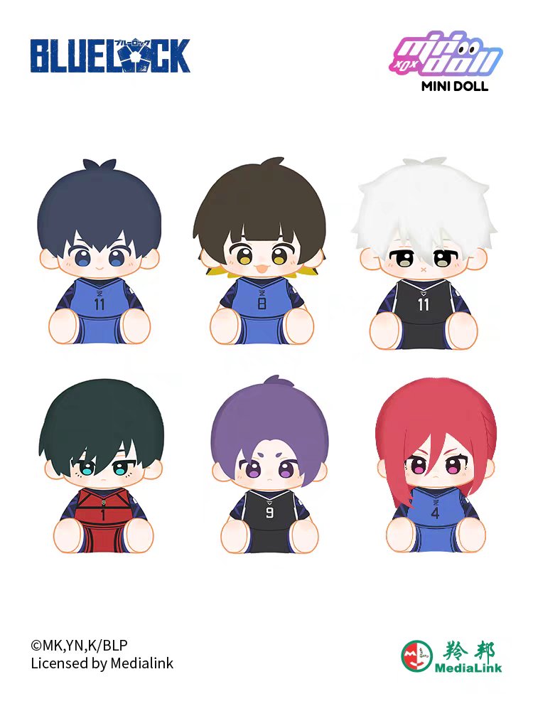 Blue Lock | Hu Hu 40cm Plush Doll MINIDOLL- FUNIMECITY