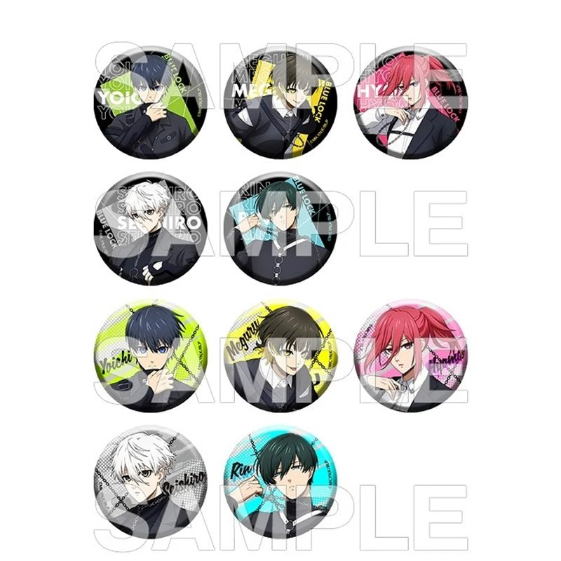 Blue Lock | Shu Dai Suo Lian Feng Series Art Cards & Badge Set AGF- FUNIMECITY