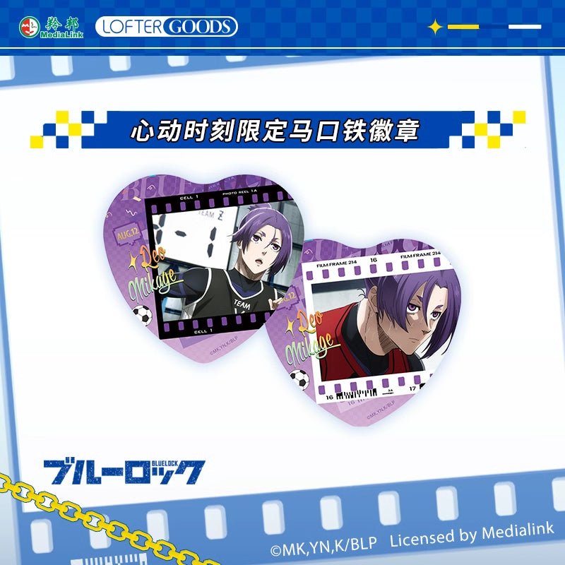 Blue Lock | Xin Dong Shi Ke Series Badge LOFTER- FUNIMECITY