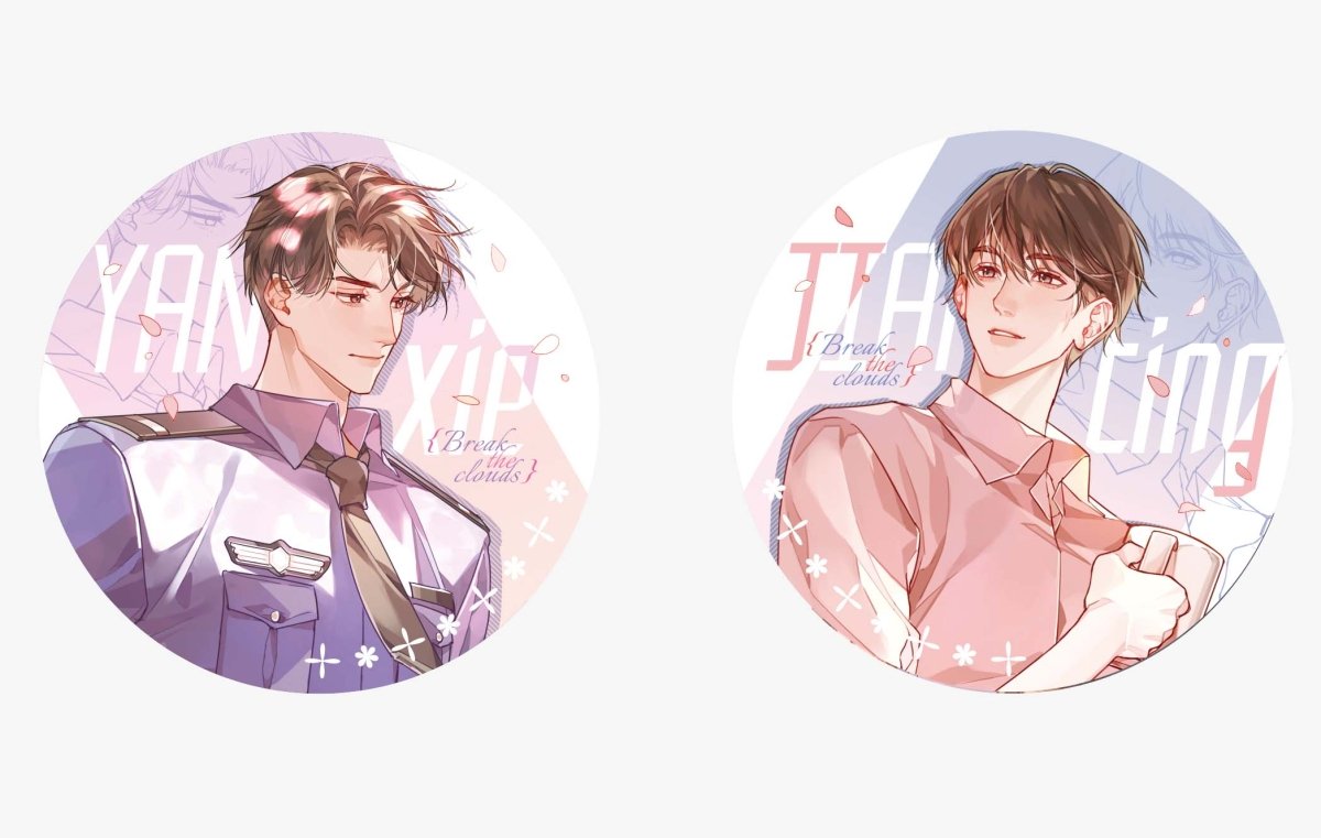 Breaking Through the Clouds | STARRY Badge & Shikishi Board & Quicksand Standee Set 4
