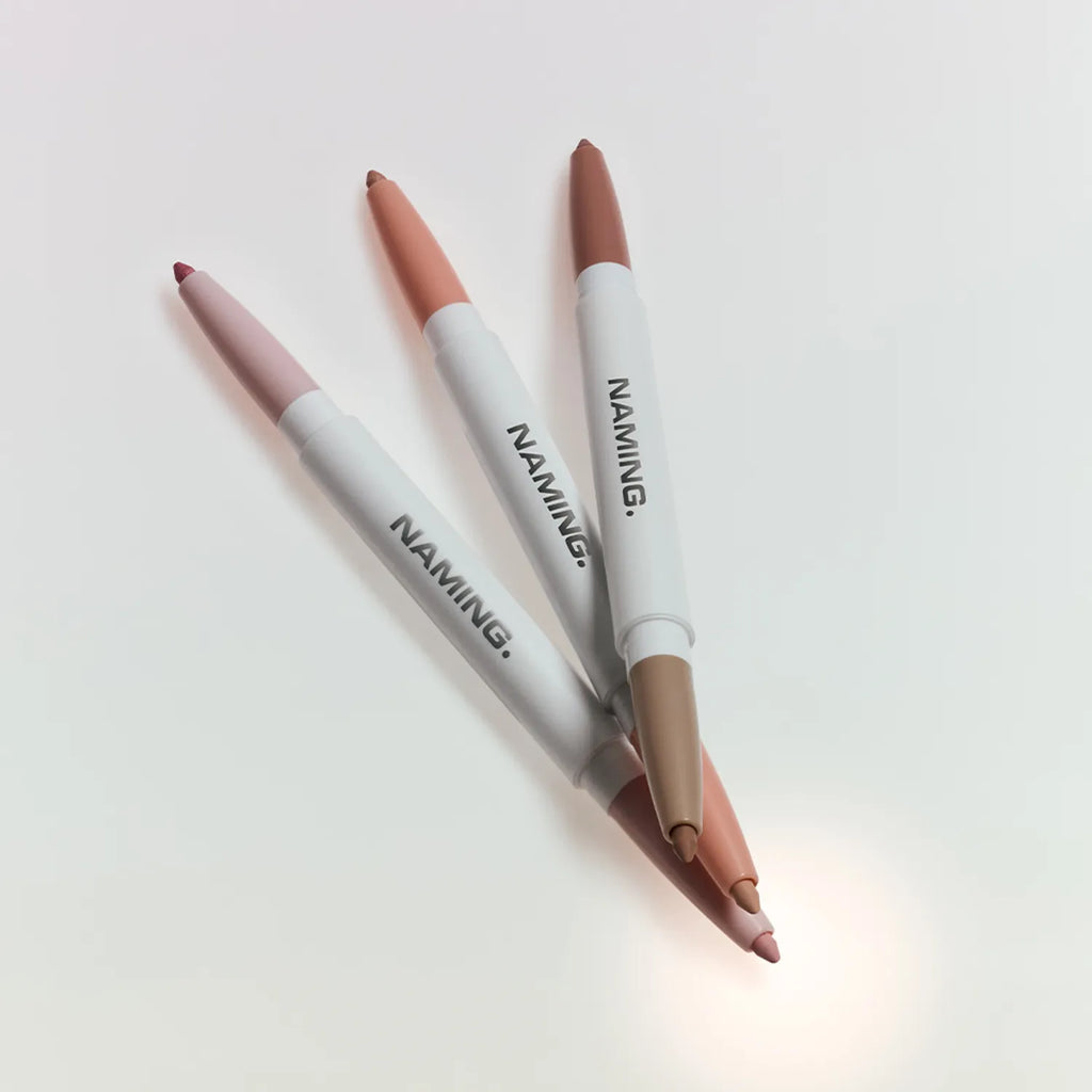 NAMING. Perpectail Eye Designing Pencil Dual Liner (Set/Single) (5 Colors)