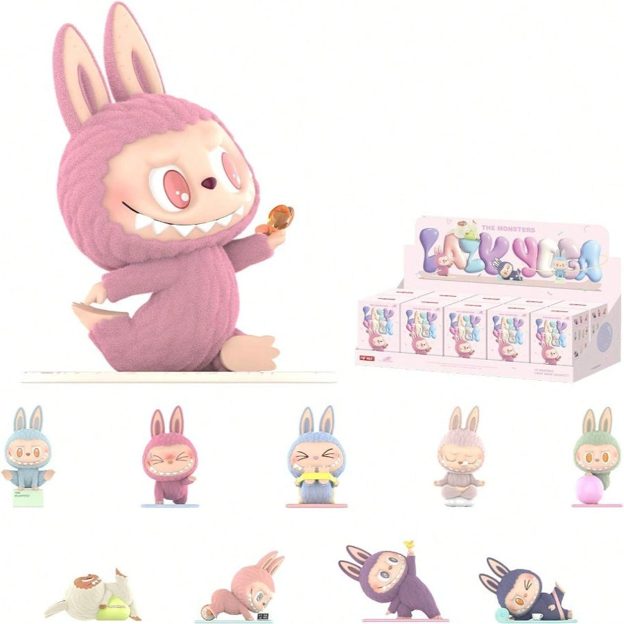 Authentic POP MART THE MONSTERS Labubu 1:00AM (1EA Sealed Random Box),  Emotional Gift, Back To School Gift, Kawaii Room Decor