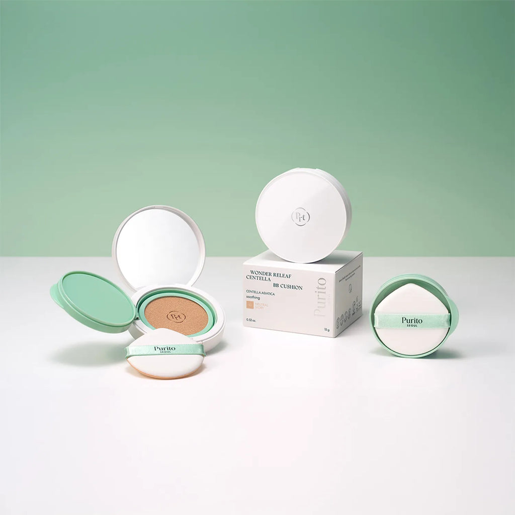 Purito Seoul Wonder Releaf Centella BB Cushion Refill Set