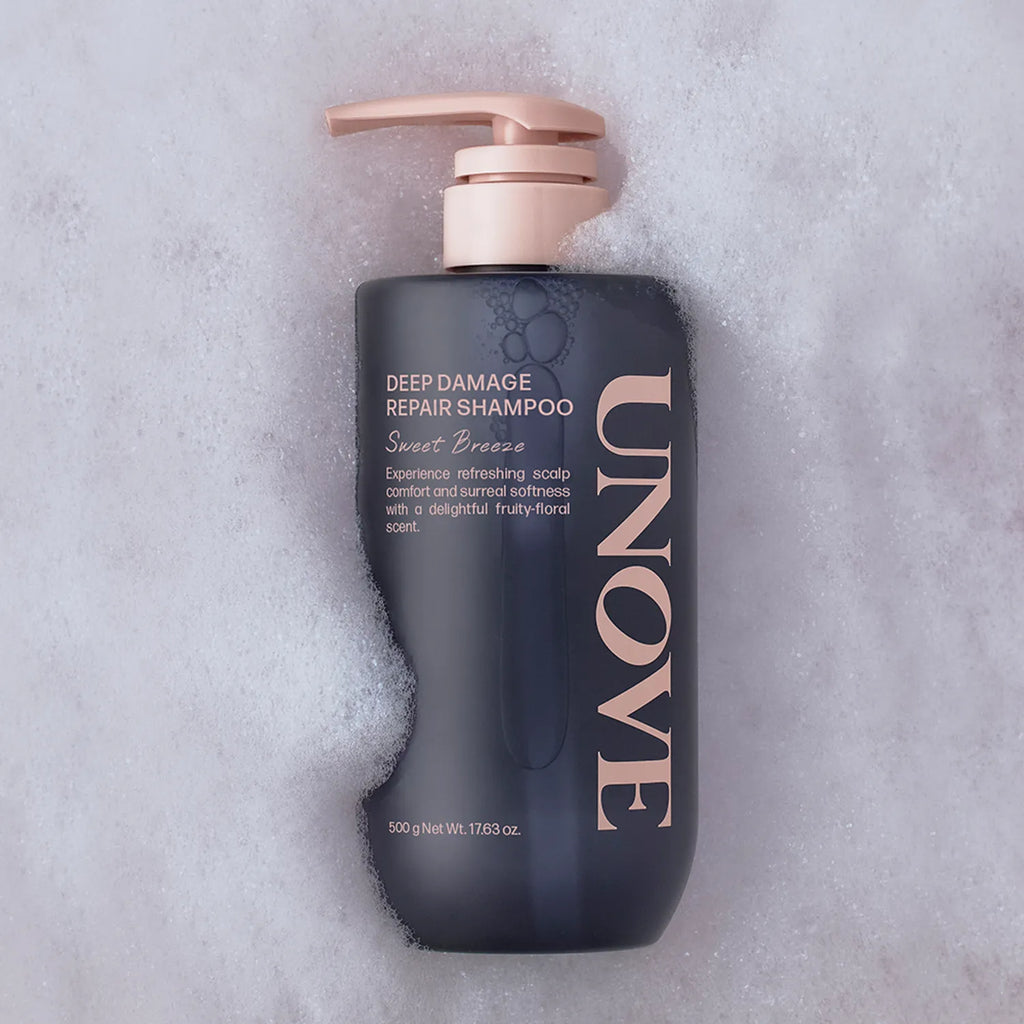 UNOVE Deep Damage Repair Shampoo 500g Double Set (3 Options)