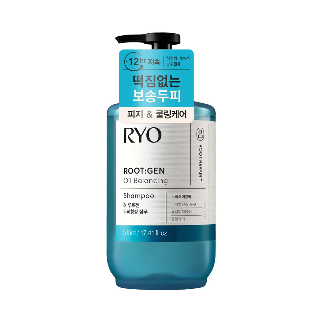 Ryo Root:Gen Oil Balancing Shampoo 515ml Set (+100ml)