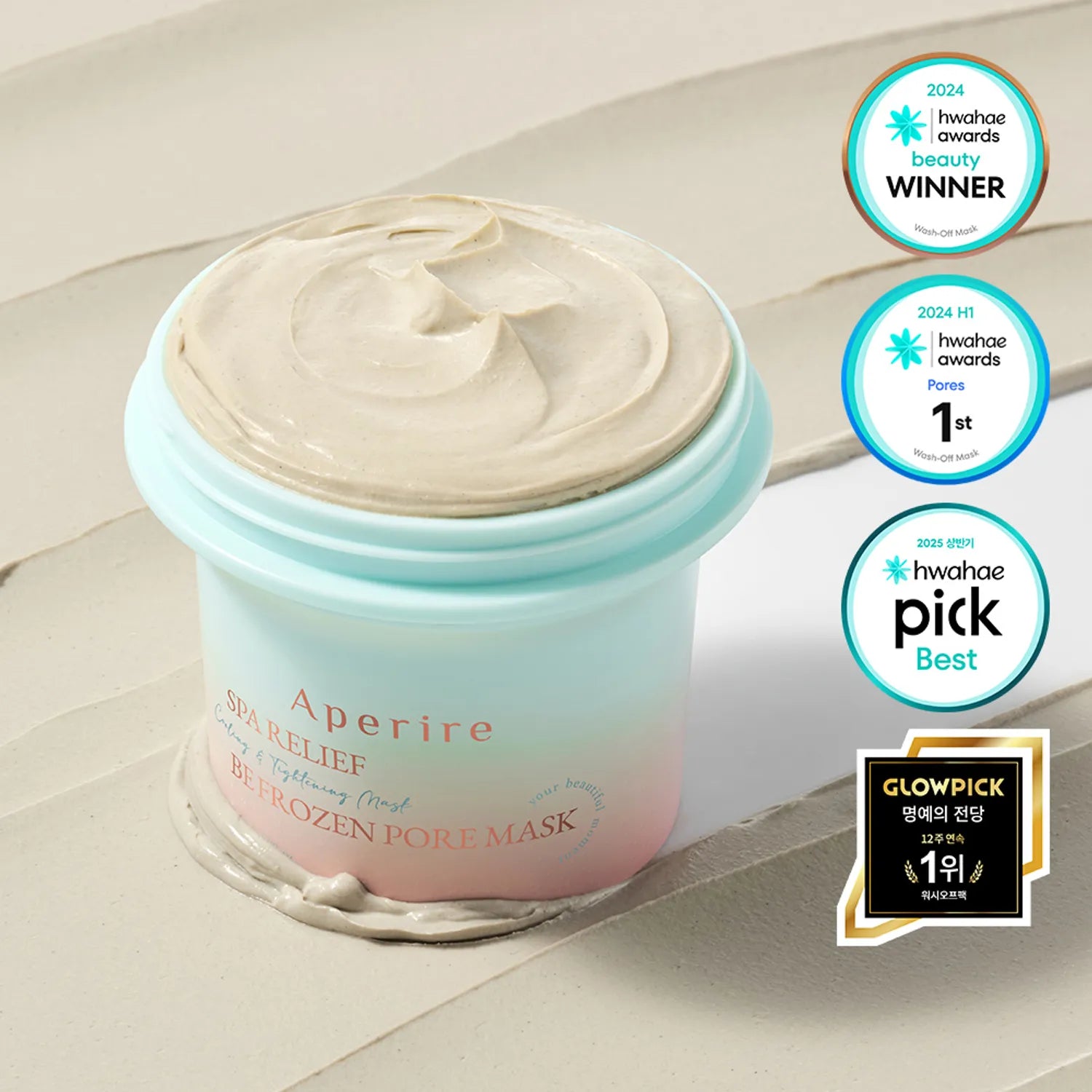 Aperire Spa Relief Frozen Pore Mask 200g