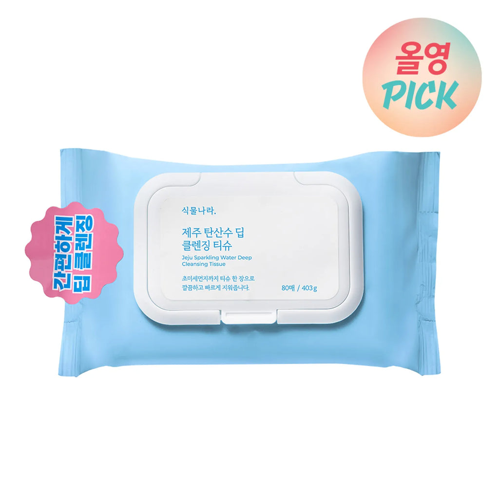 Shingmulnara Jeju Sparkling Water Deep Pore Cleansing Tissue 80P