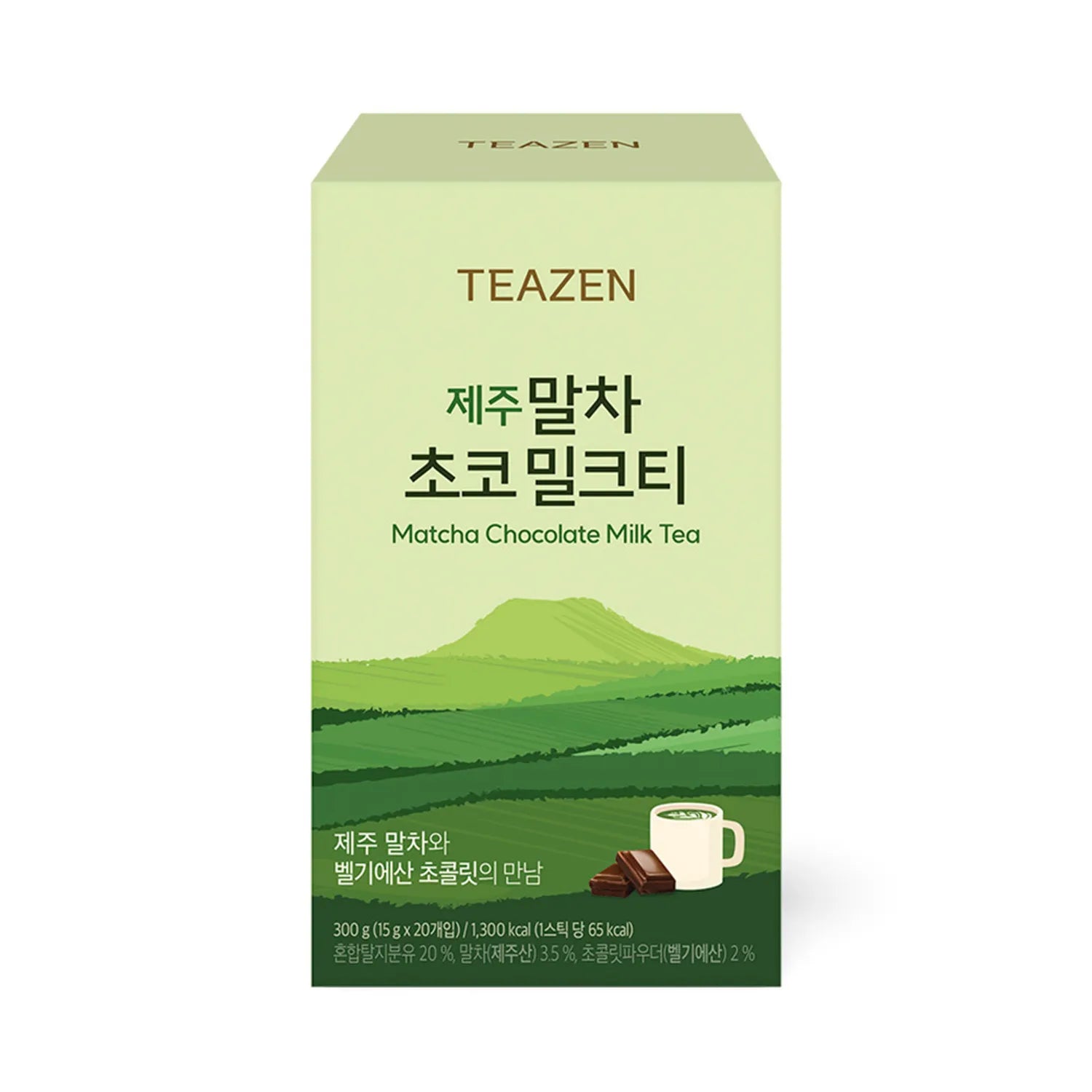 Teazen Matcha Choco Milk Tea 20T