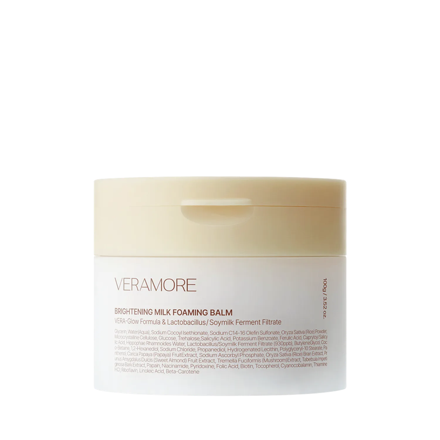 veramore Brightening Milk Foaming Balm 100g