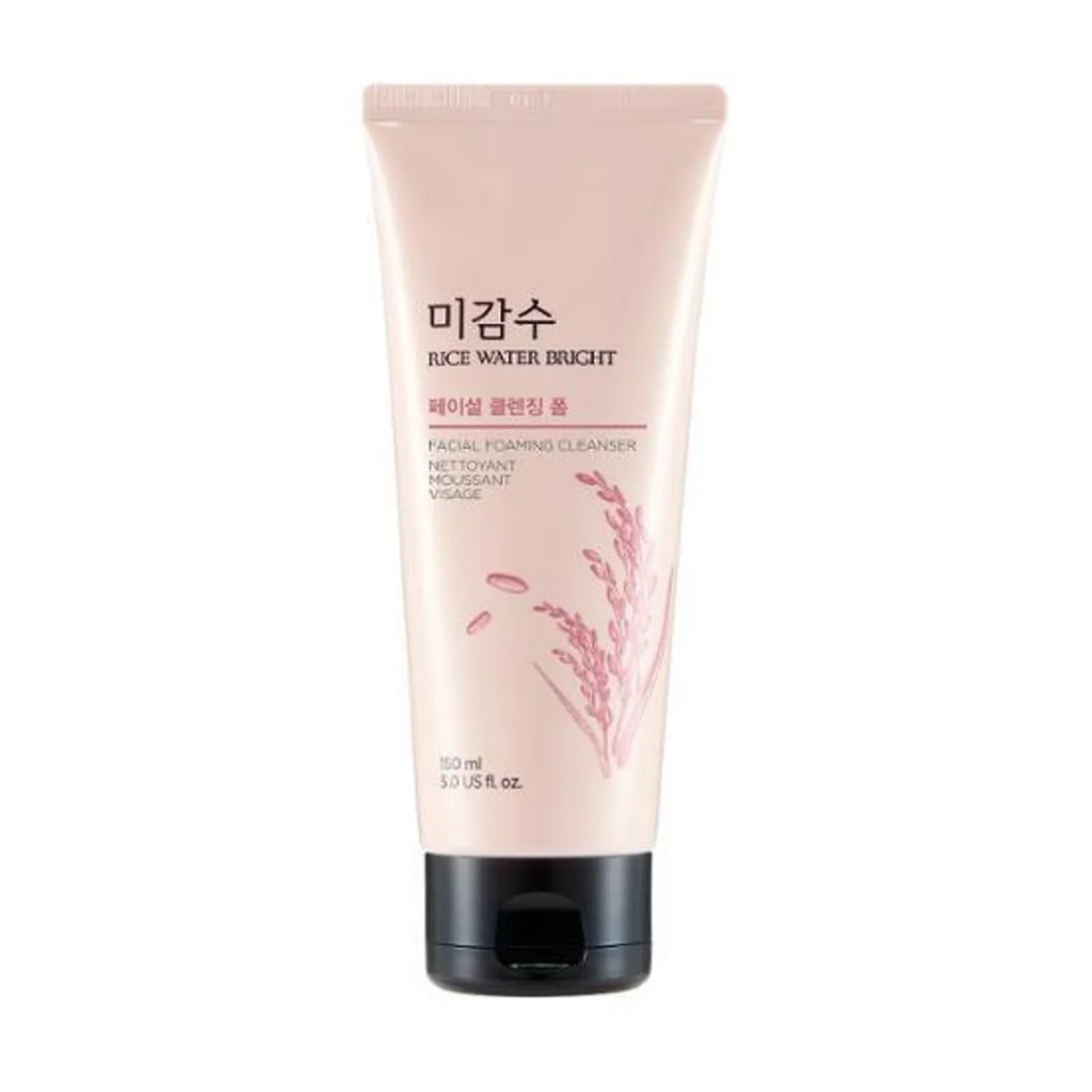 THE FACE SHOP Rice Water Bright Facial Foaming Cleanser 150mL