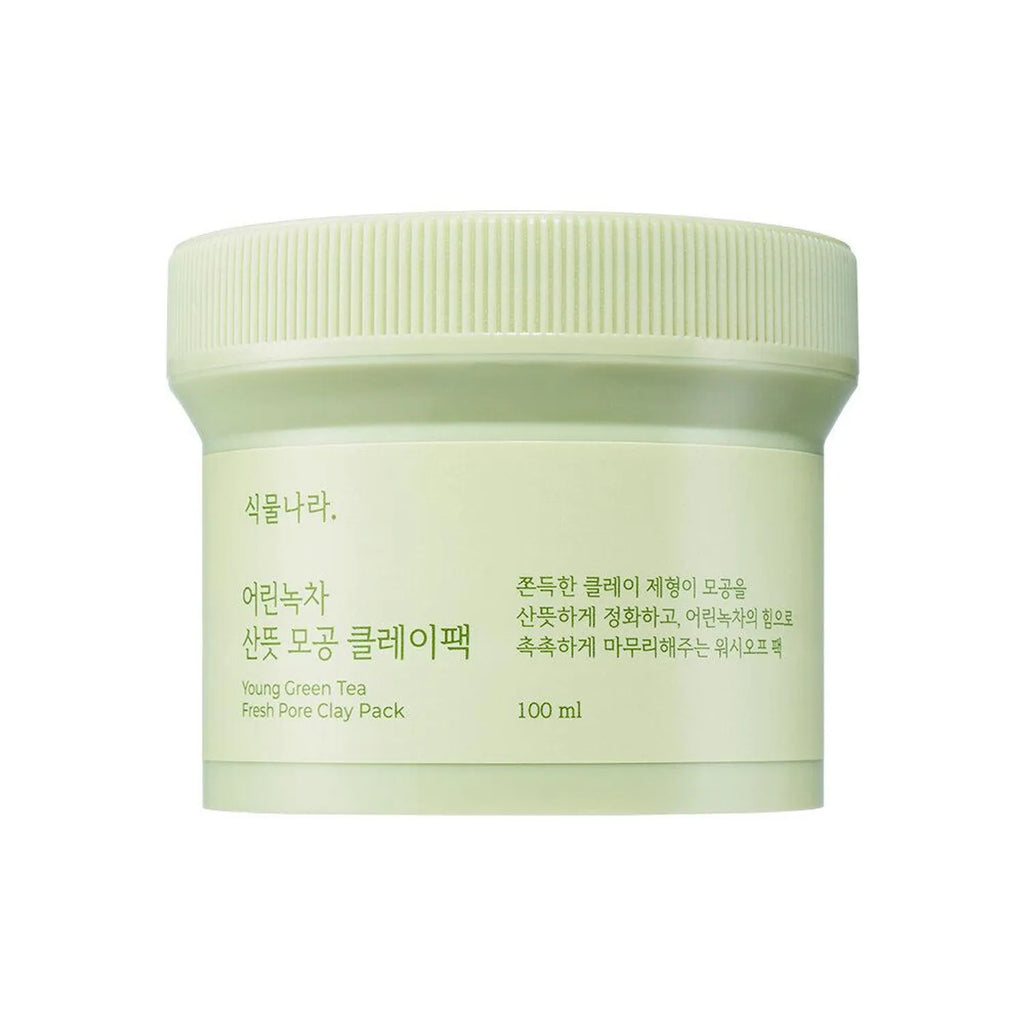Shingmulnara Young Green Tea Fresh Pore Clay Pack 100ml
