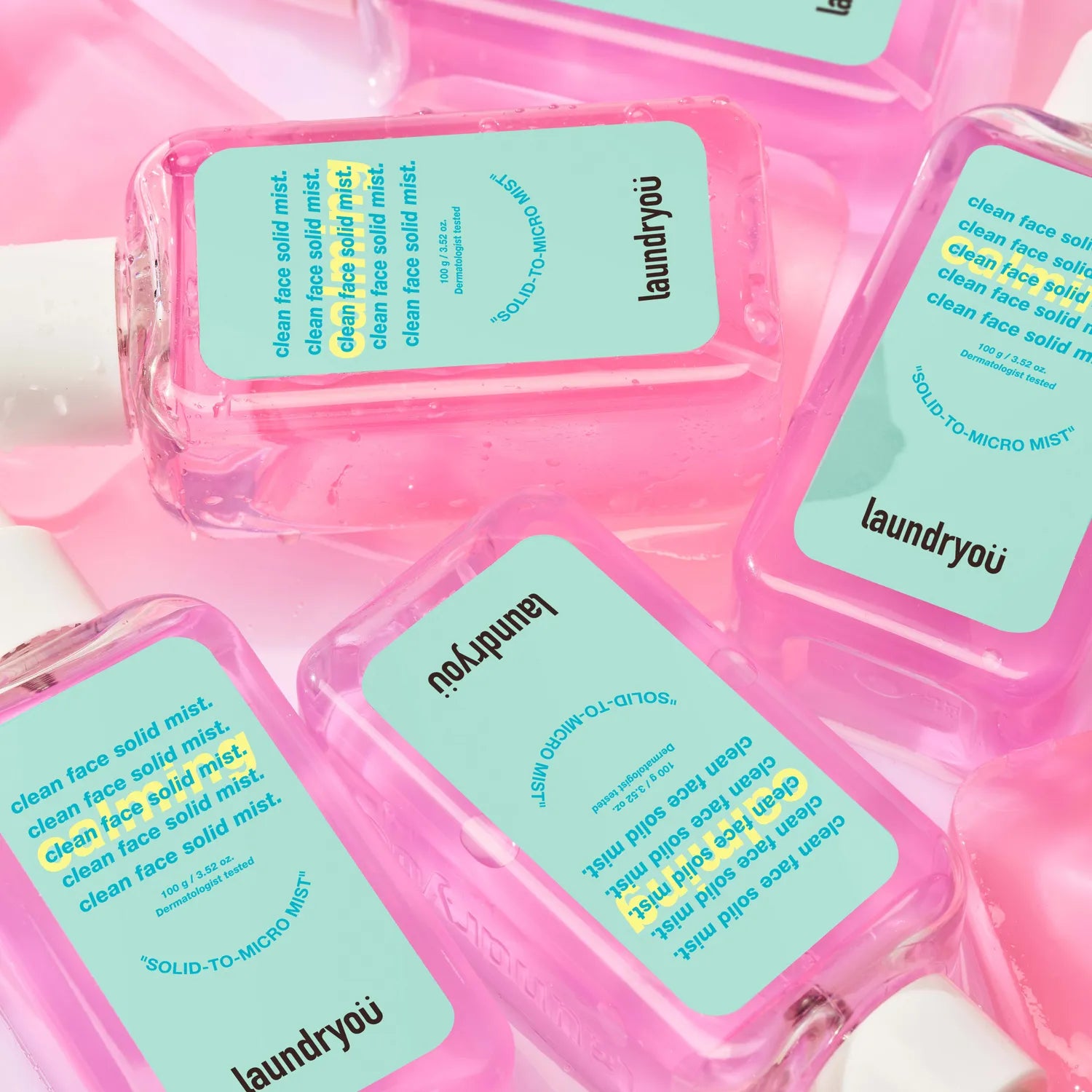 laundryou Clean Face Solid Mist Calming 100g