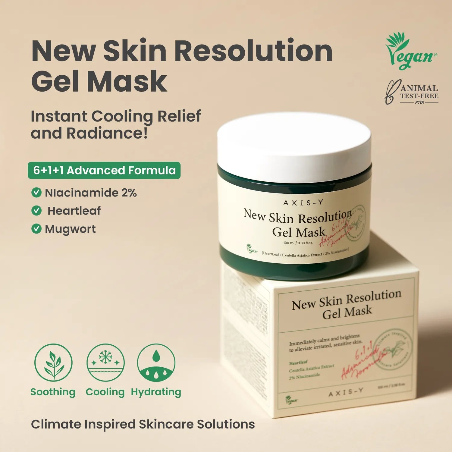 AXIS-Y New Skin Resolution Gel Mask 100mL