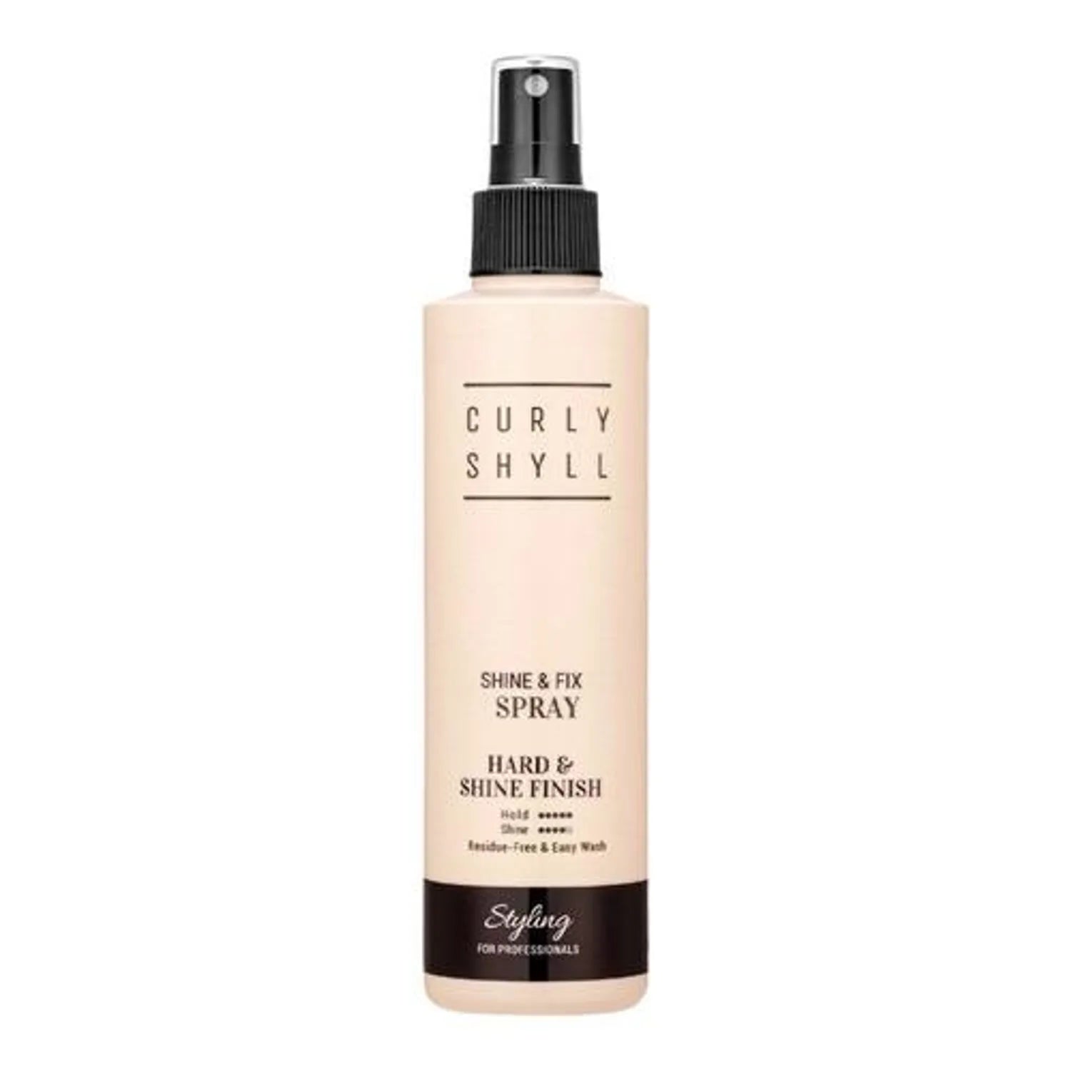 Curly Shyll Shine & Fix Spray Hard & Shine Finish 240ml