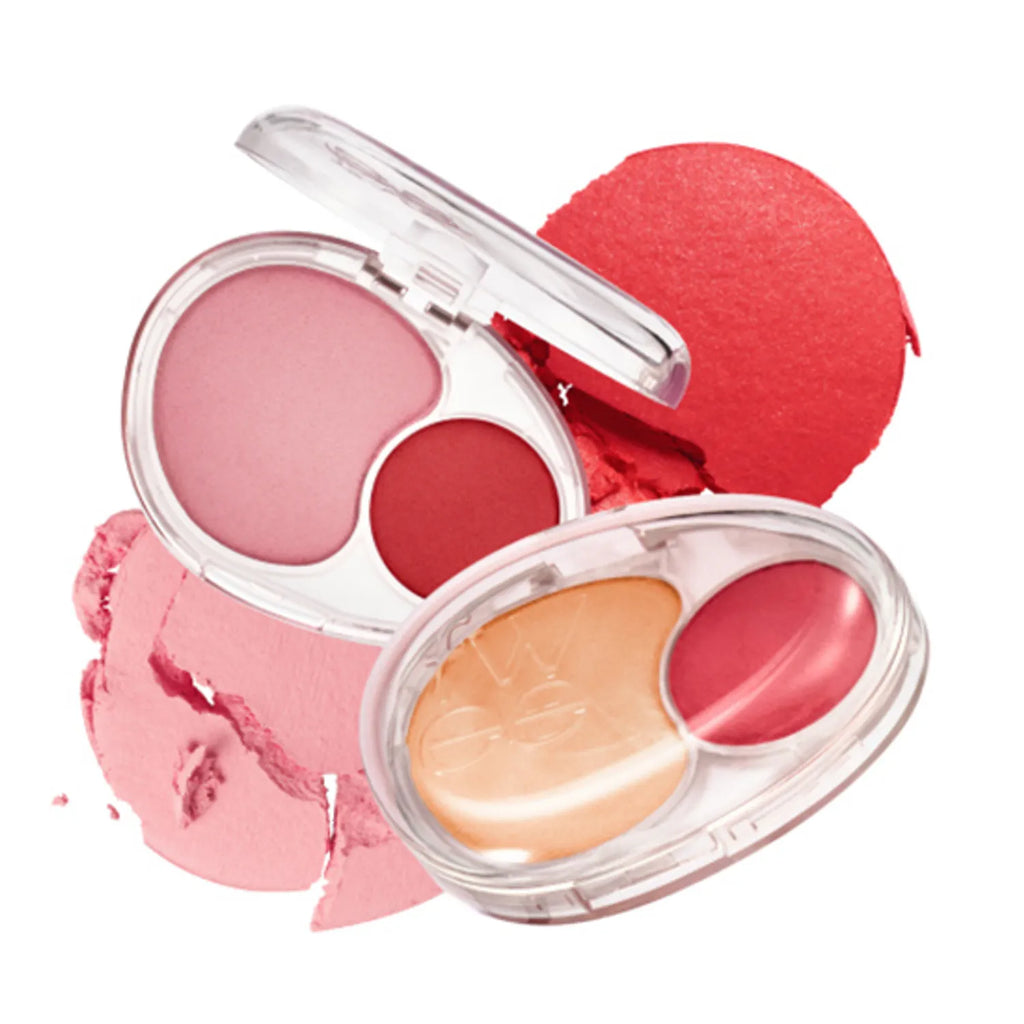 fwee Mellow Dual Blusher (12 Options)