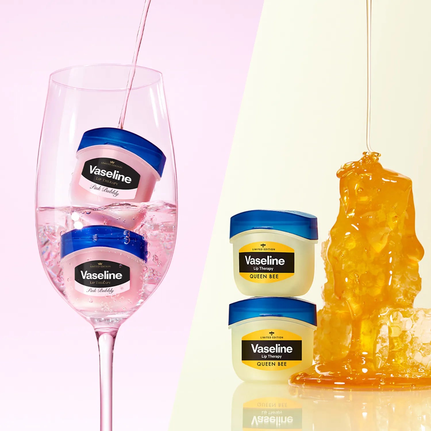 Vaseline Lip Therapy Pink Bubbly 7g (Jar)