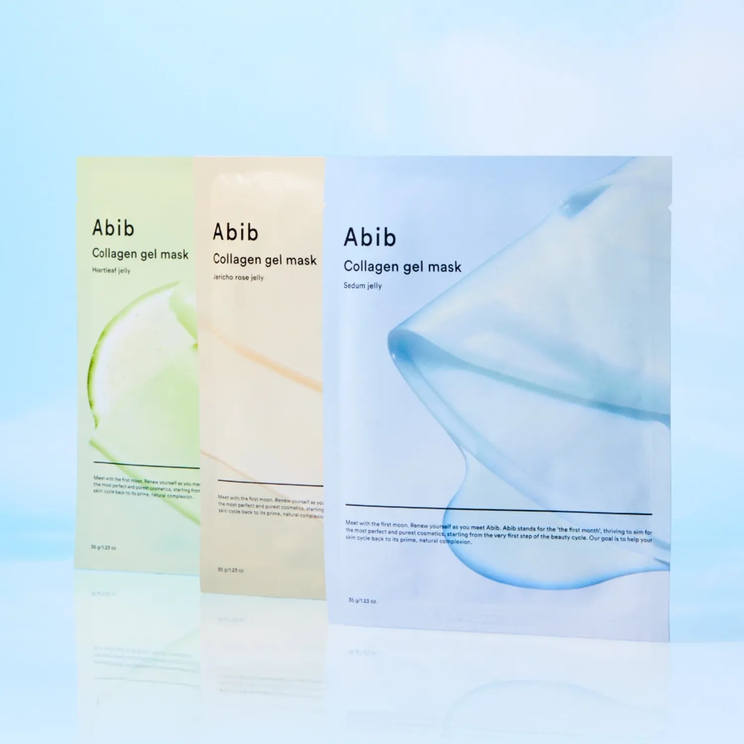 Abib Collagen Gel Mask (1 sheet) &ndash; Heartleaf / Sedum / Jericho Rose