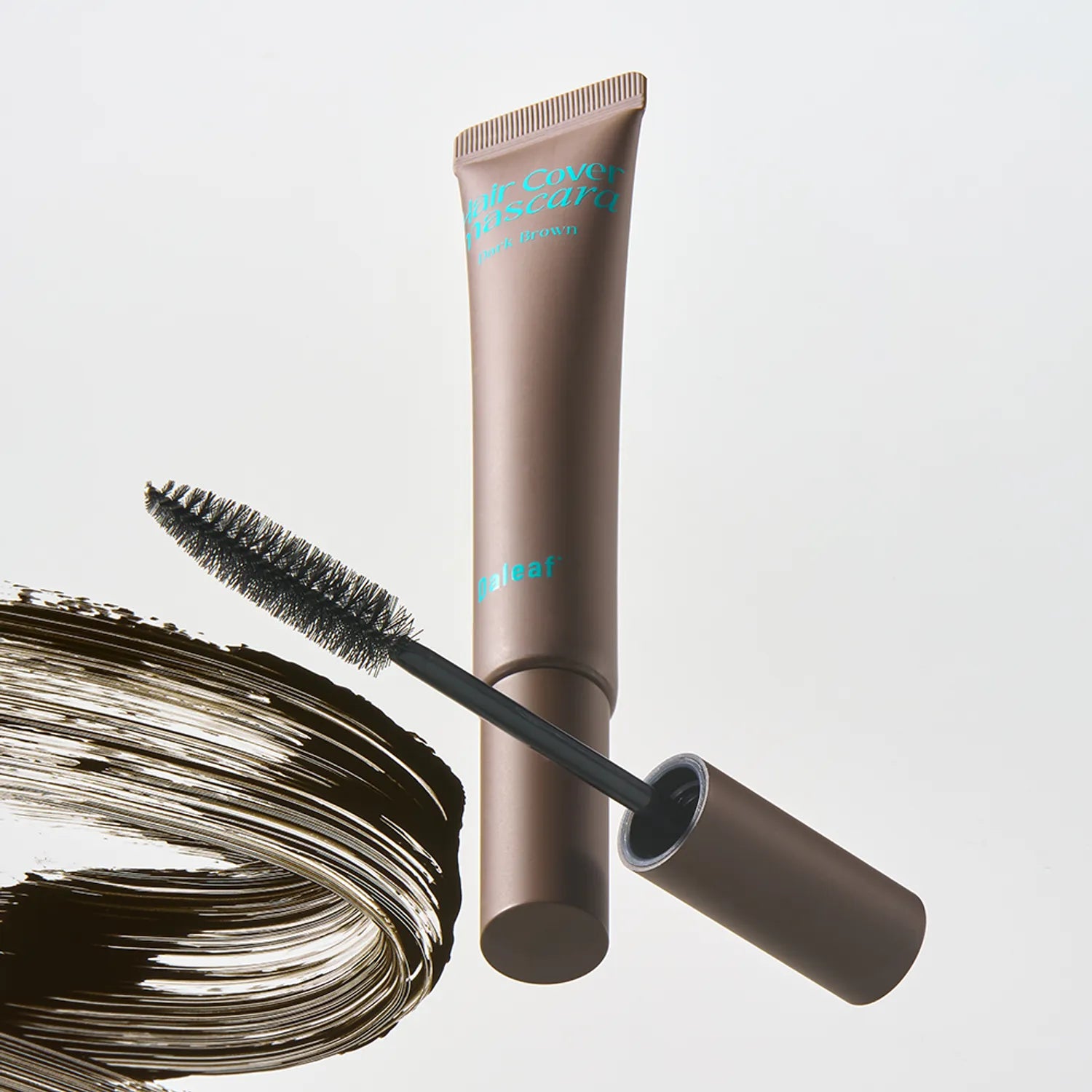 DALEAF Glam Dual Fix Hair Mascara 16g Dark Brown Set (+Grey Hair Cover Mascara 8g)