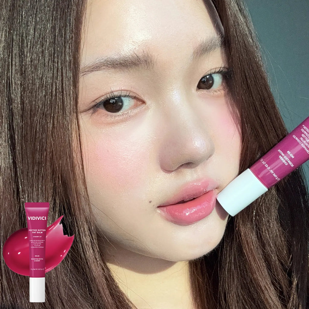 VIDIVICI Peptide Butter Tint Balm 12g (10 Colors)