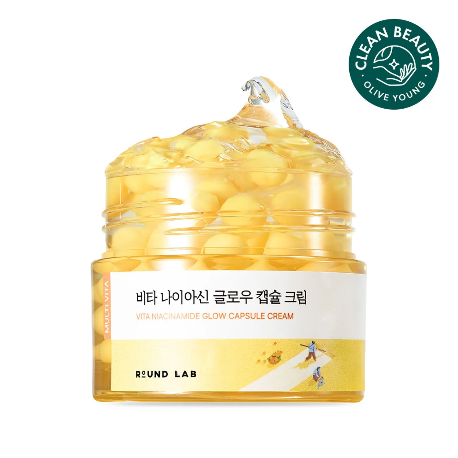 ROUND LAB Vita Niacinamide Glow Capsule Cream 50ml