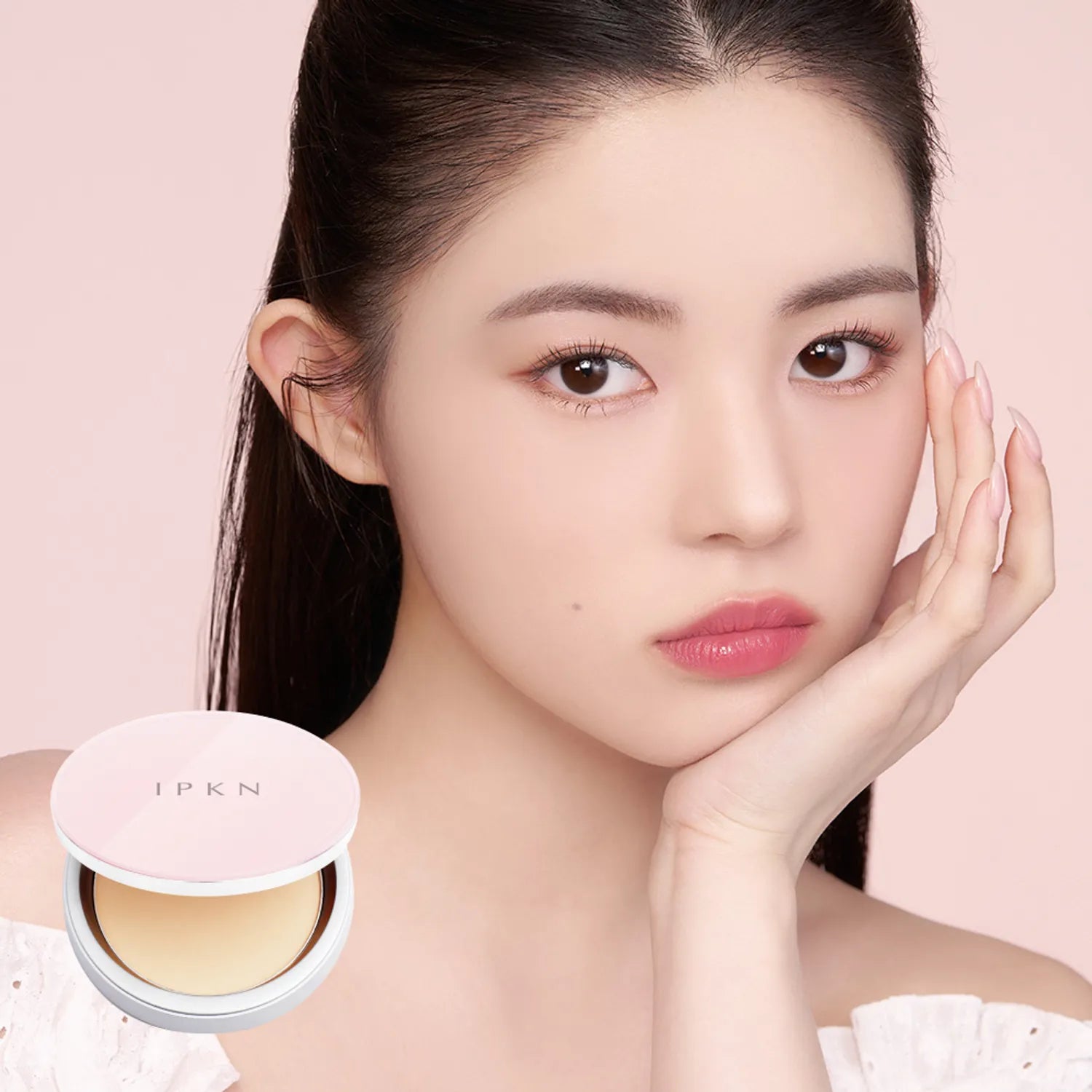 IPKN Perfume Powder Pact 5G 14.5g Set (+Puff 2ea) (2 Shades)