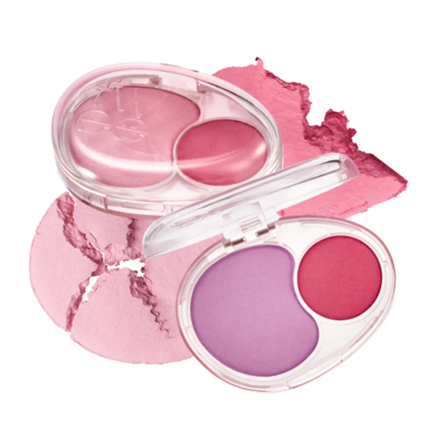 fwee Mellow Dual Blusher (12 Options)