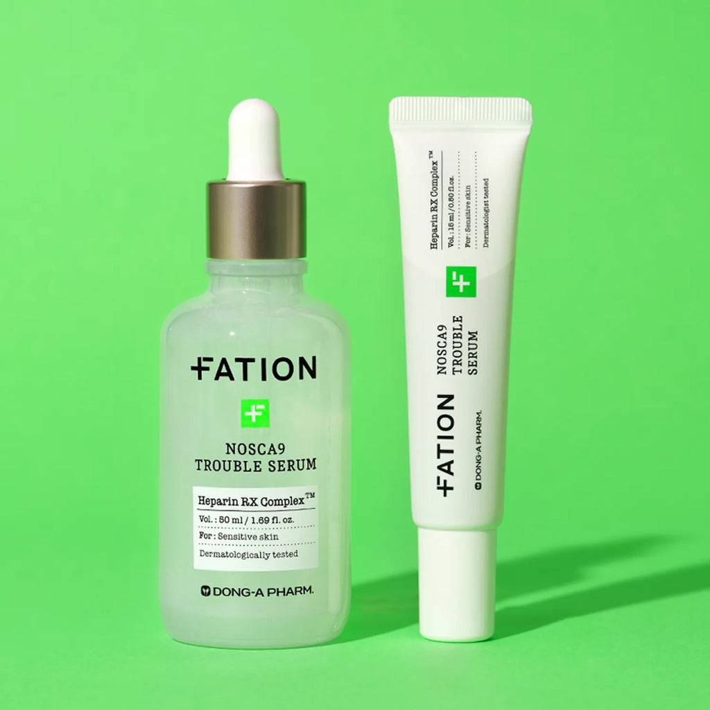 FATION Nosca9 Trouble Serum 50ml Set (+15ml+Mask Sheet 1ea)