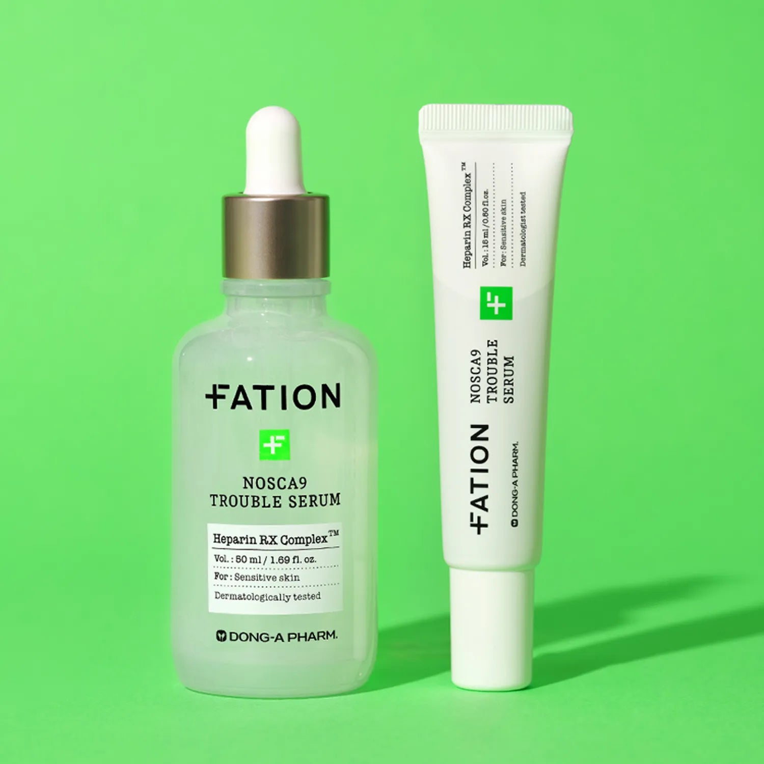 FATION Nosca9 Trouble Serum 50ml Set (+15ml+Mask Sheet 1ea)