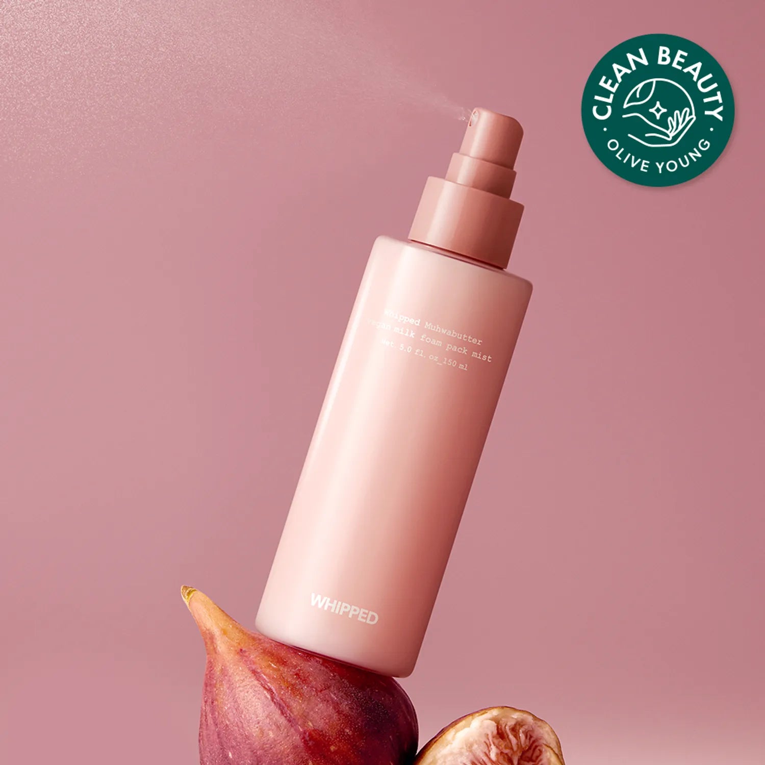 Whipped Muhwabutter Vegan Milk Foam Pack Mist 150ml Set (+60ml+Cotton Pads 40P)