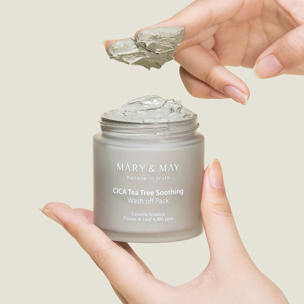 Mary & May Cica Tea Tree Soothing Wash Off Pack 125g