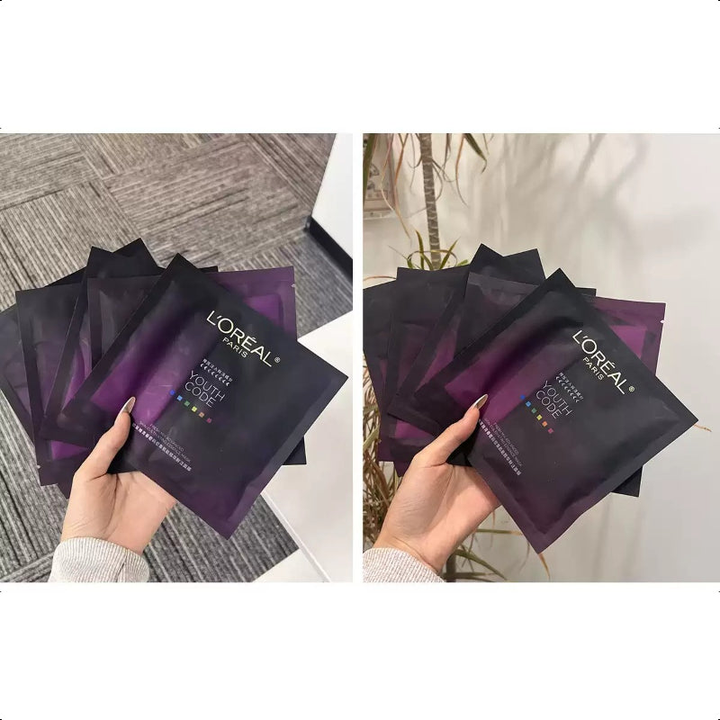 L'OREAL YOUTH CODE FRESH MIX FERMENT PRE- ESSENCE MASK 5pcs
