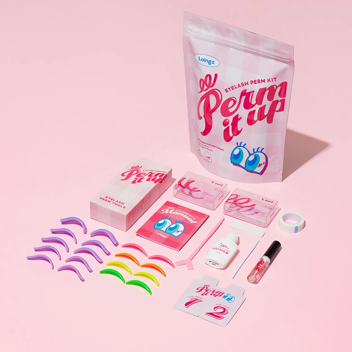 Loingz Perm it Up Eyelash Perm Kit (10 uses)