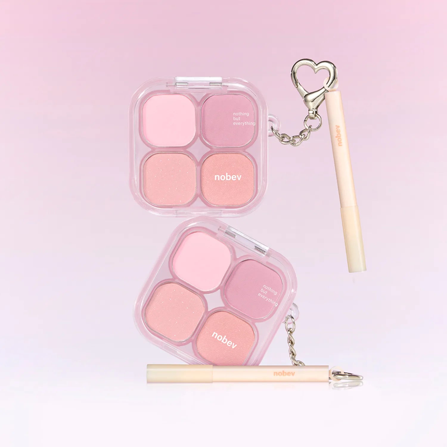 nobev Under Eye Mood Aegyosal Palette Set (Warm Tone / Cool Tone) (+Concealer)