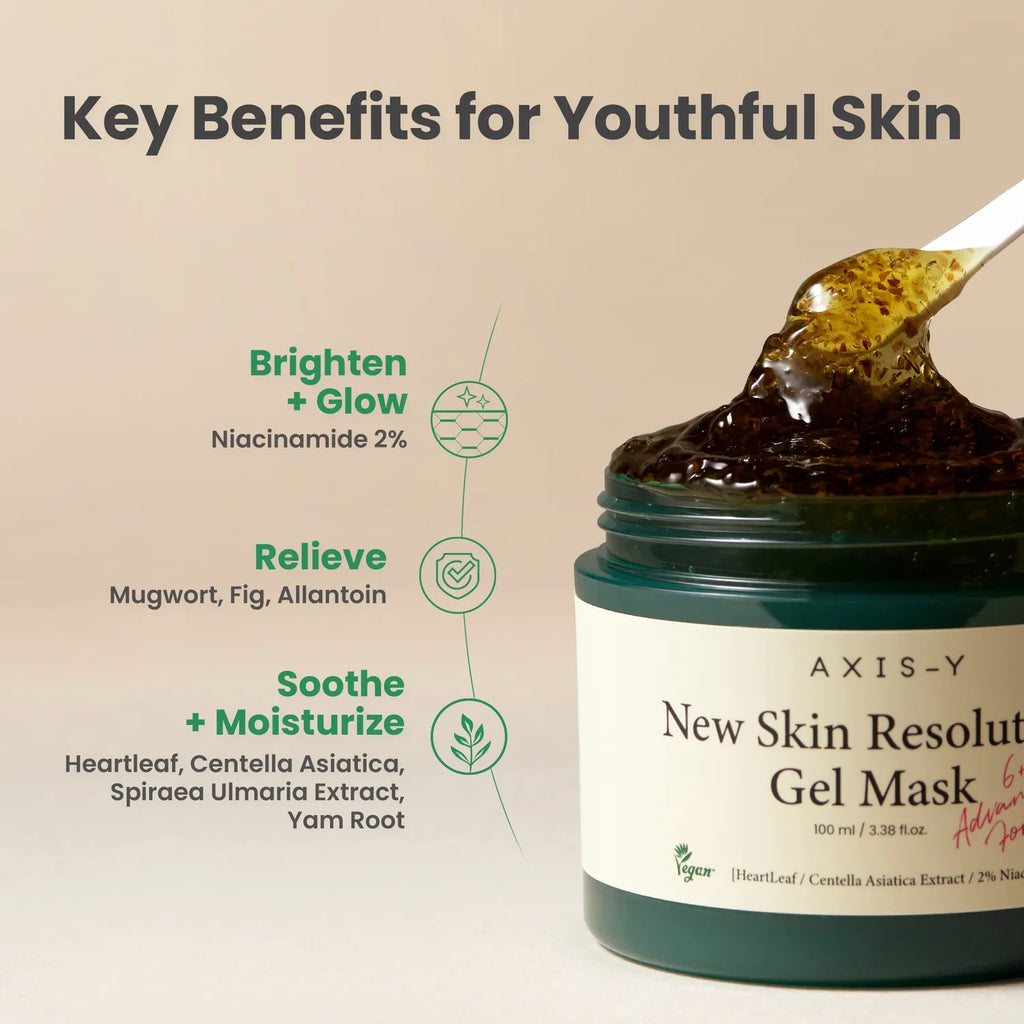 AXIS-Y New Skin Resolution Gel Mask 100mL