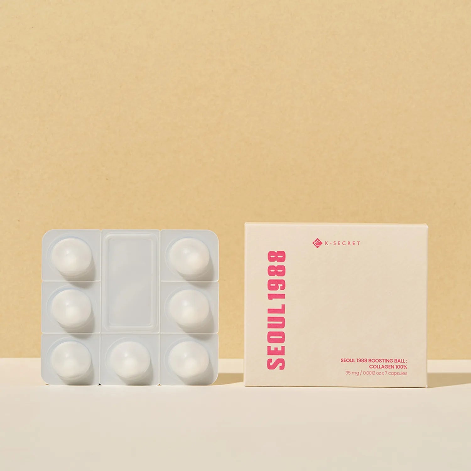 KSECRET Seoul 1988 Boosting Ball: Collagen 100% 35mg