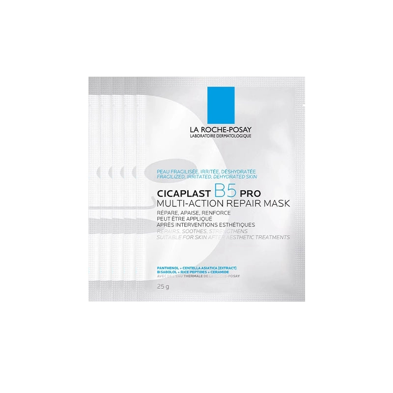 LA ROCHE-POSAY B5 PRO Face Mask, Moisturizing, Repairing, 10pcs