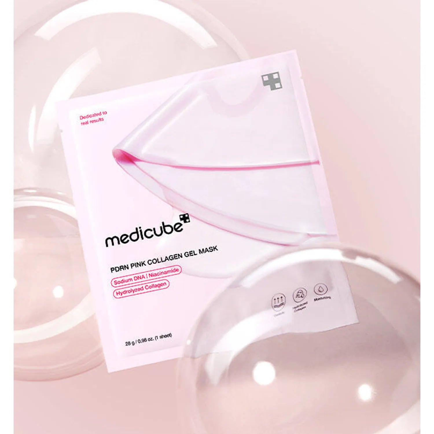 medicube PDRN Pink Collagen Gel Mask Sheet 1ea