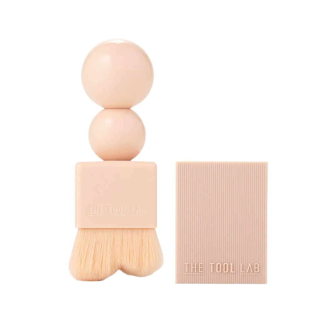 THE TOOL LAB Stamp Skin Fit Cushion #Glow [BRUSH SET]