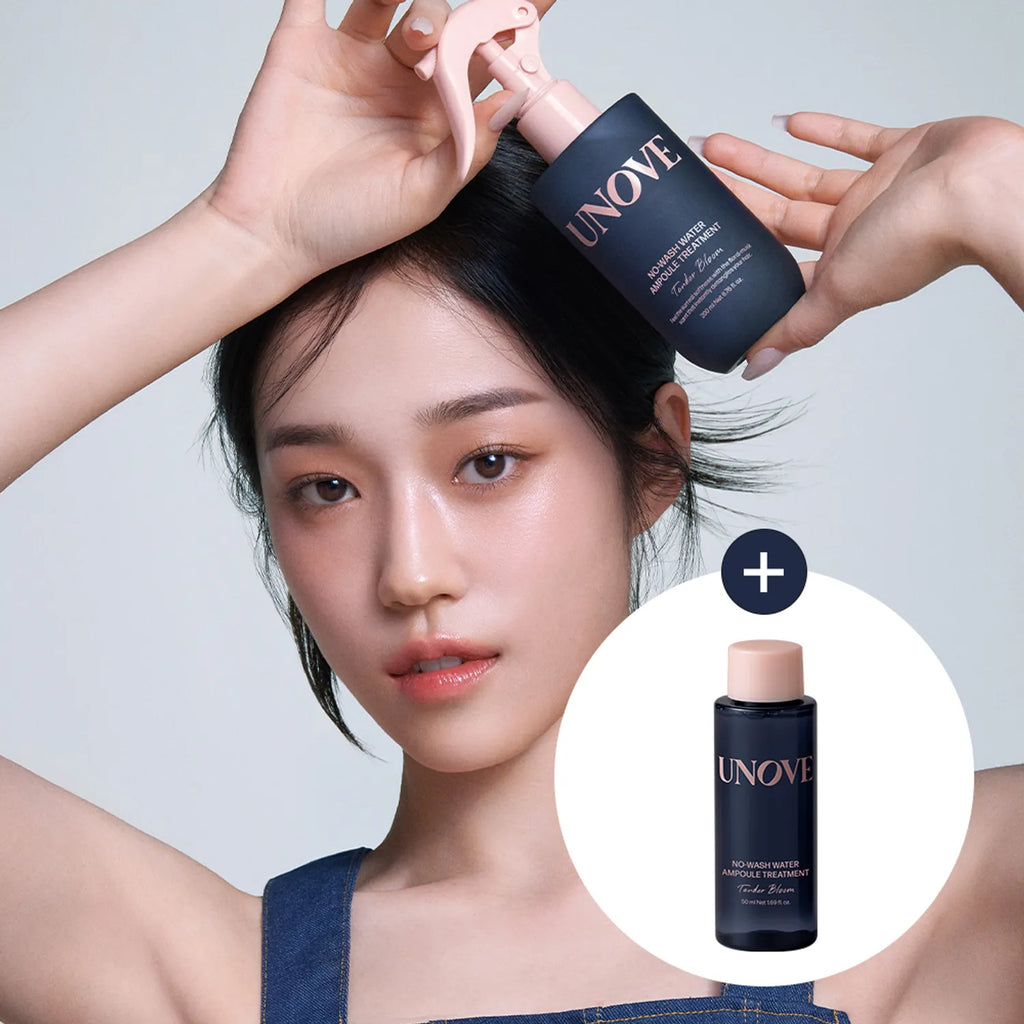 UNOVE No Wash Water Ampoule Treatment 200mL+50mL Special Set