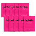Briskin Real Fit Second Skin Mask Sheet Radiance 10 Sheets