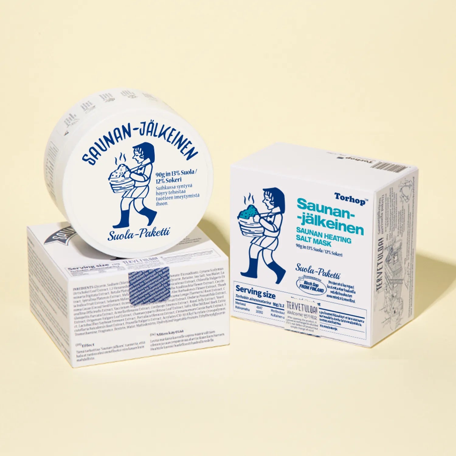Torhop Saunan Heating Salt Mask 90g