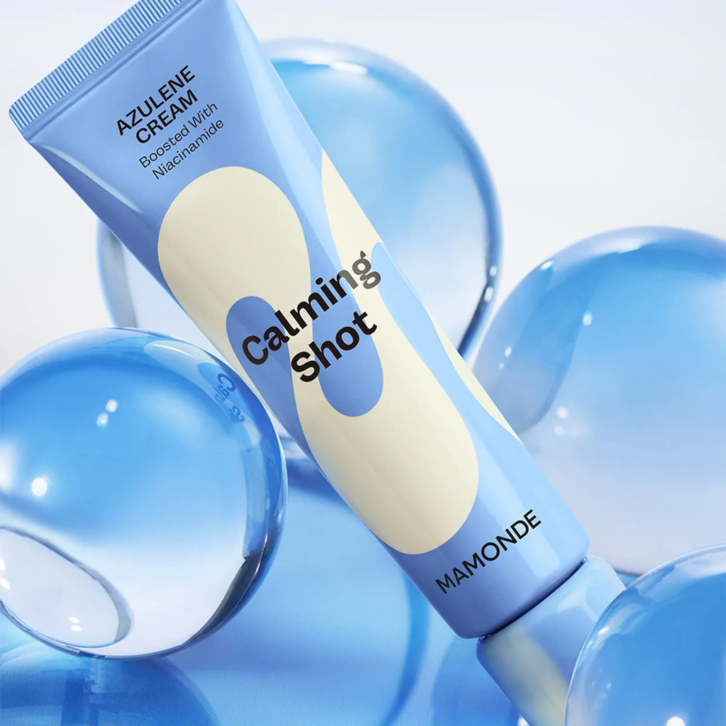 Mamonde Calming Shot Azulene Cream 60ml Set (+30ml)